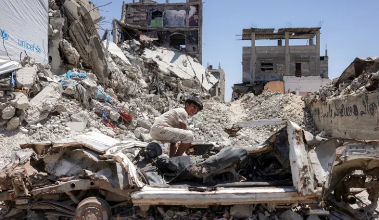 Tujuh Warga Palestina Jadi Korban Jiwa, Serangan Israel Hancurkan Gudang Bantuan di Gaza